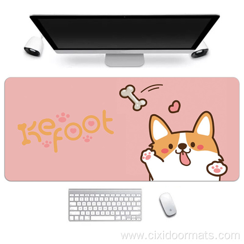 Personalized Custom Natural Rubber Desk Mouse Mat